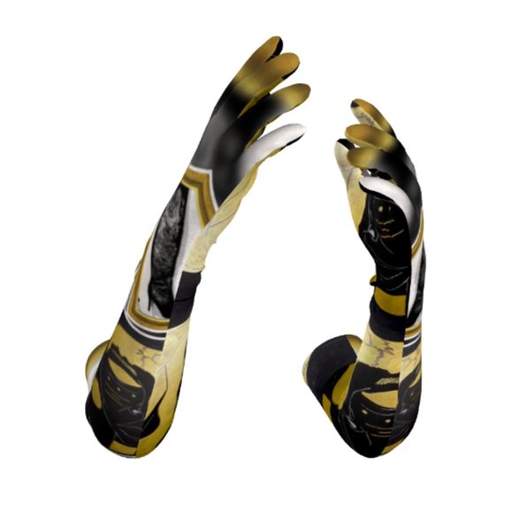 Golden Verona  Opera Gloves OS - Picture 10 of 11